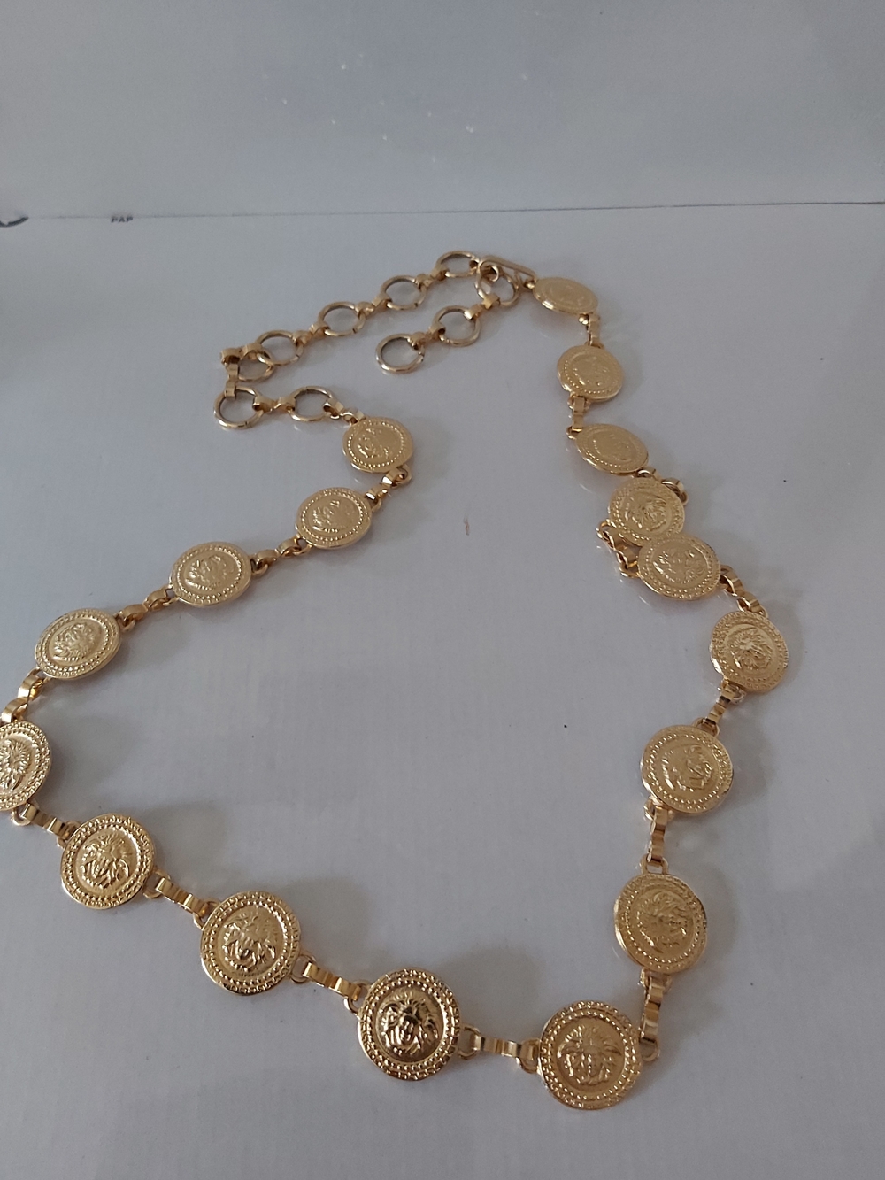 Belt Gold Coin Link Women's